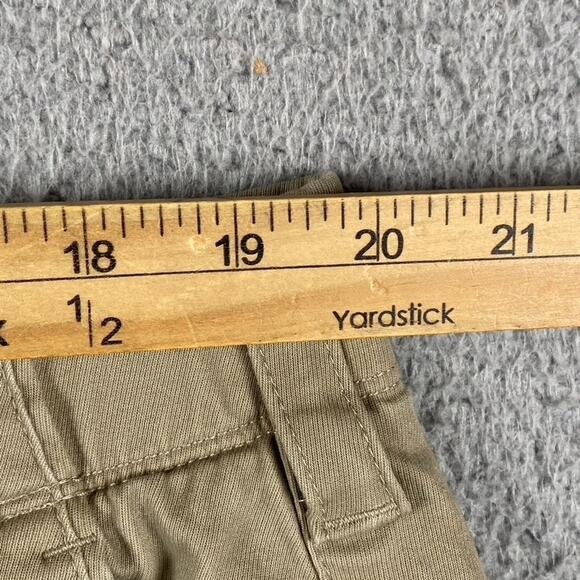 Under Armour Men's 40W Khaki Tan Golf Chino Shorts Performance Red Zipper - Picture 4 of 9